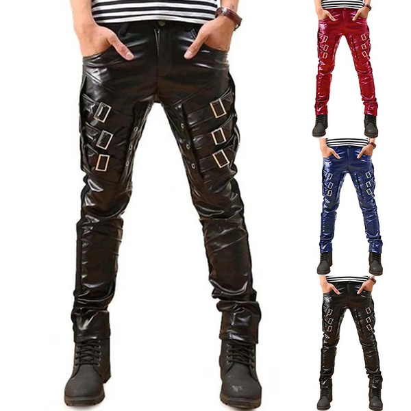 Heavy metal 2025 leather pants