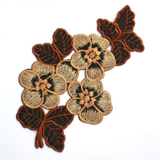 Embroidery, Flowers, Iron, patchesforclothe