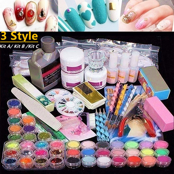 At home deals fake nail kit