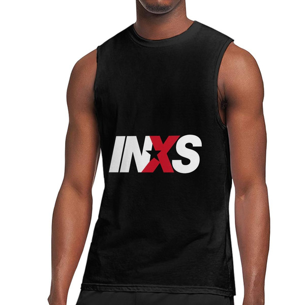 INXS Logo Australia Rock Band Men Sleeveless T-Shirt | Wish