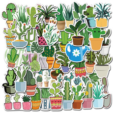 Car Sticker, Plants, greenplantsticker, Waterproof