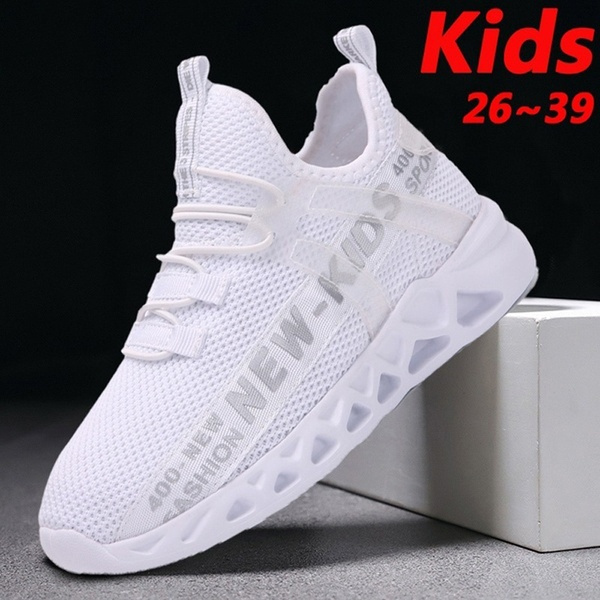 Stylish Shoes Boys Breathable Sports Shoes Kids Running Shoes Casual Sneakers EU26-39 | Wish