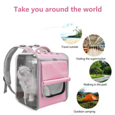 transparentspacebag, catanddogtravelbag, comfortablepetcarrier, Backpacks