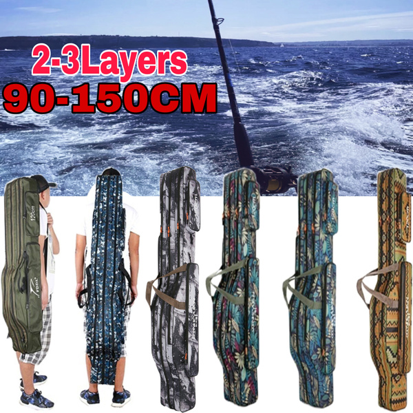 New Multifunctional Portable Fishing Bag Foldable Fishing Rod Reel