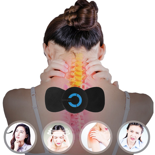 Mini Electric Massage Sticker, Sticker Muscle Pain Neck