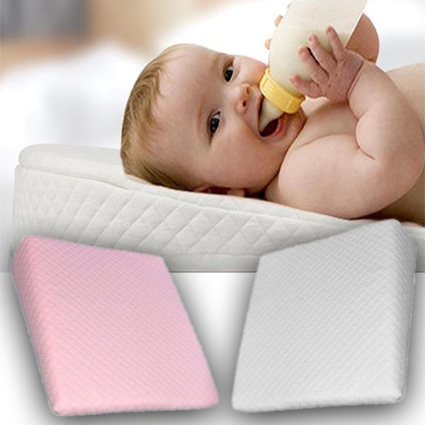 Baby Crib Mattress Wedge, Infant Acid Reflux Babies Triangle Pillow ...