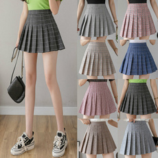 Mini, summer skirt, Summer, Pleated
