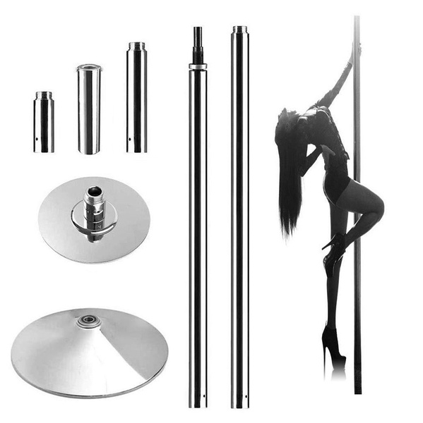 Dance Pole Full Kit Portable Stripper Exercise Fitness Club Party