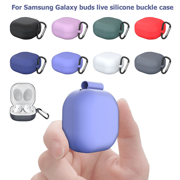 Non slip Silicone Case for Samsung Galaxy Buds Live Case Wireless Earphone Protection Case for Galaxy Buds Live Cover