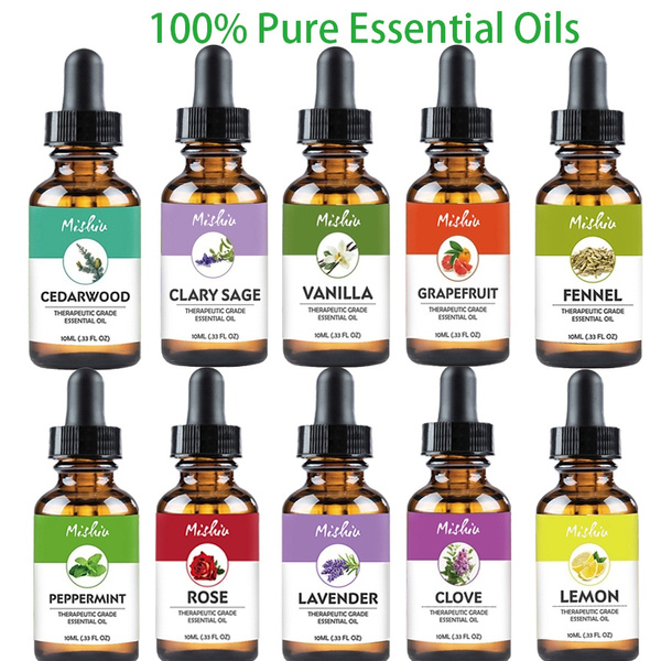 100% Natural Botany Food Grade Essential Oils ,Pure Aromatherapy Essential  Oil, Fragrance Aroma Oil(10/30ml).