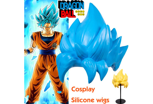 Blue goku wig outlet xenoverse