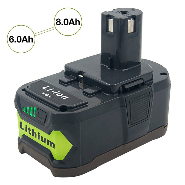2X 6.0Ah pour Ryobi 18V Batterie de remplacement Lithium-ion ONE+ P108 2X 6.0Ah pour Ryobi 18V Batterie de remplacement Lithium-ion ONE+ P108