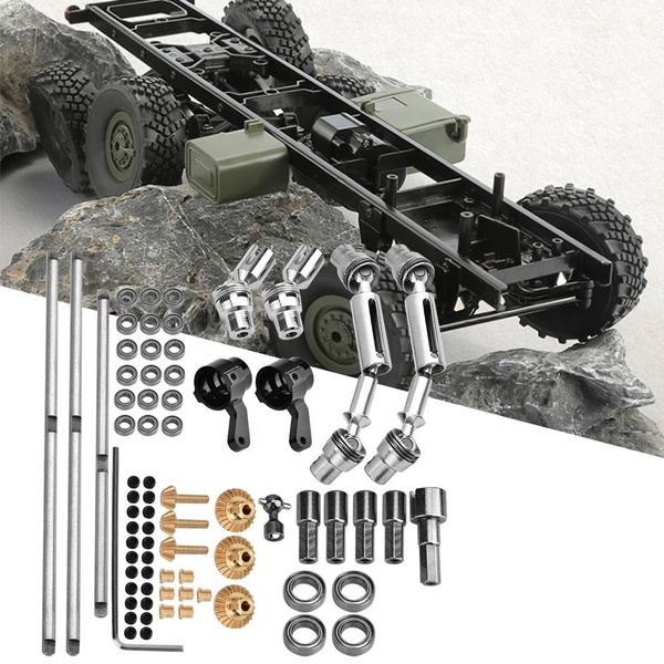 Full Set Metal RC Upgrade Parts Accessories For WPL 1:16 6WD RC