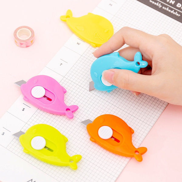 Kawaii Mini Utility Knife Portable Cutter Cutting Paper Razor