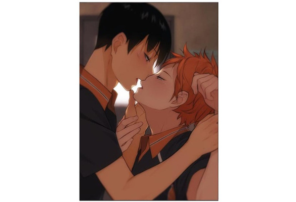 Haikyuu Yaoi Kei Shoyo X Tobio Anime Poster Manga Picture With