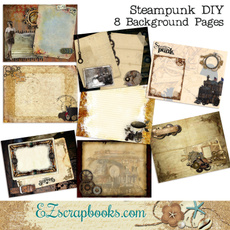 Steampunk, Journal, Paper