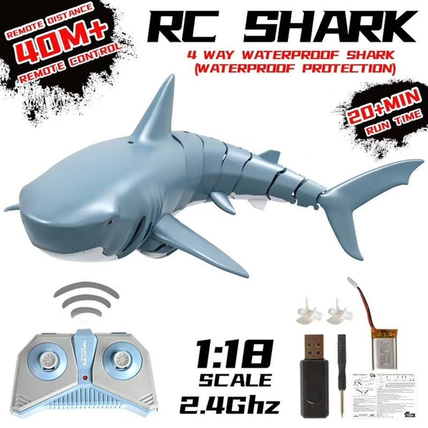 remote control shark submarine