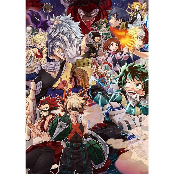 Diamond Handmade Cross Stitch Anime My Hero Academia Painting