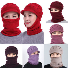 Warm Hat, winter hats for women, women scarf, velvet
