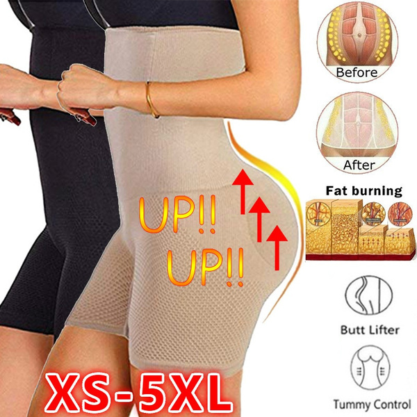 Plus Size XS-5XL Slimming Seamless Invisible Full Body Shaper High Waist  Lose Weight Tummy Control Shapewear Waist Trainer Ultra Strong Shaping Pants  Underwear