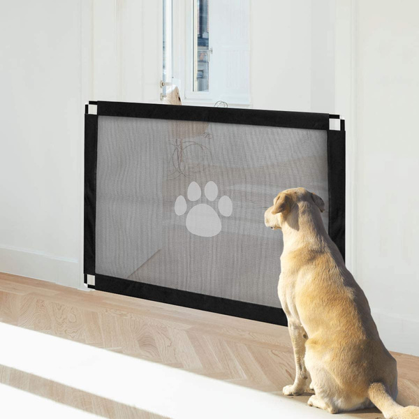 Dog Screen Gate Pet Magic Safety Gate to Keep Your Baby or Dogs Away