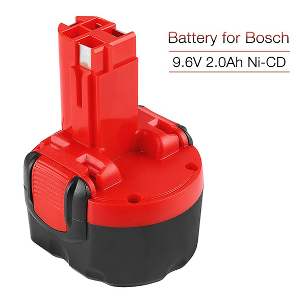 Replacement 9.6V 2.0Ah Ni Cd Battery for Bosch 2607335707