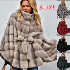 fur coat, Bat, Plus Size, fur