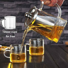 Steel, Stainless, clearteapot, teapotwithinfuser