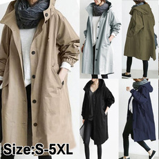 Casual Jackets, hooded, Waterproof, Coat