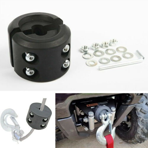 ATV UTV Winch Protector Cable Hook Stop Stopper Rubber Cushion with