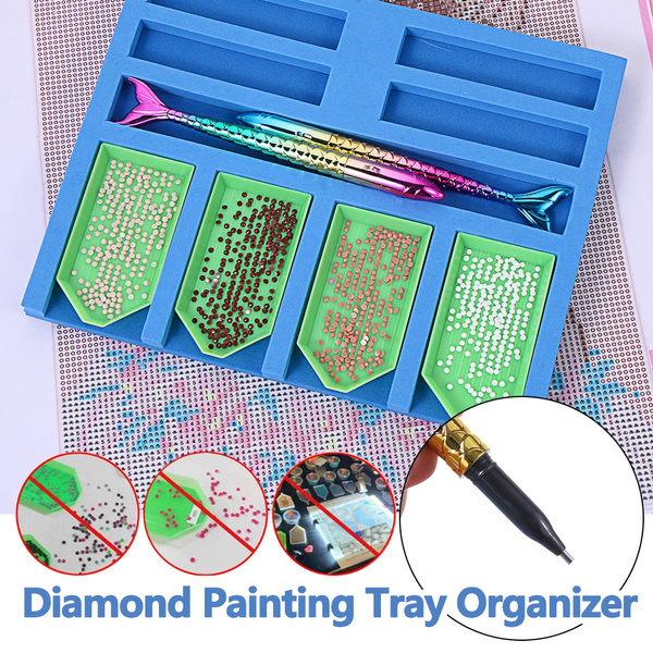 Diamond Painting Tray Organizer Multi-Boat Holder DIY Diamond