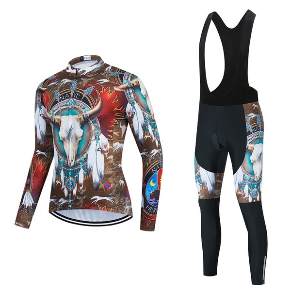 2020 ProTeam Cycling Man/Women Long Sleeve Cycling Jersey Native Ropa Ciclismo Hombre Triathlon Cycling Set Maillot Ropa Ciclismo Man Bike Clothes | Wish