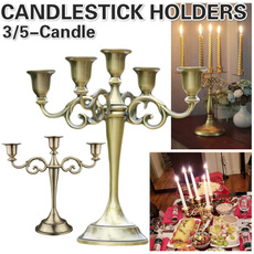candelabra, candlestickholder, Metal, candlestand