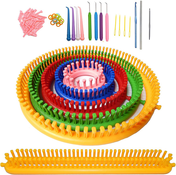 Plastic Hat Scarf Knitting Loom Kit, Knitting Loom Beginners