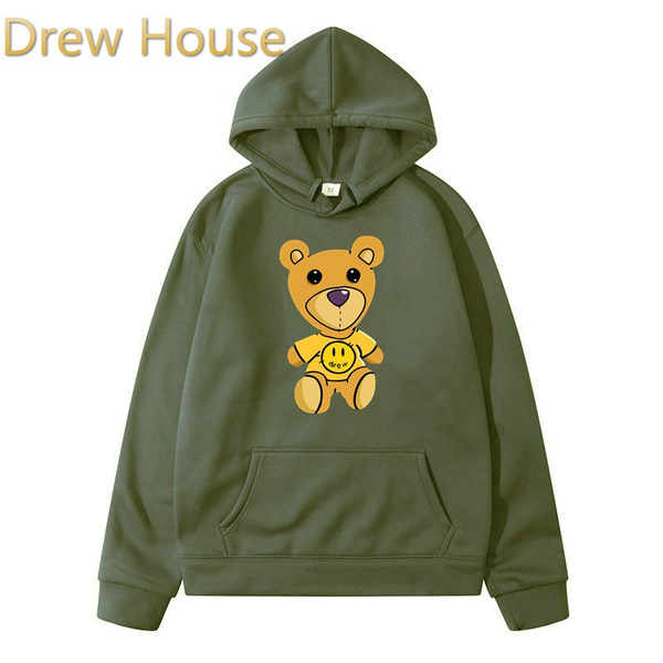 Drew house 2025 teddy bear hoodie