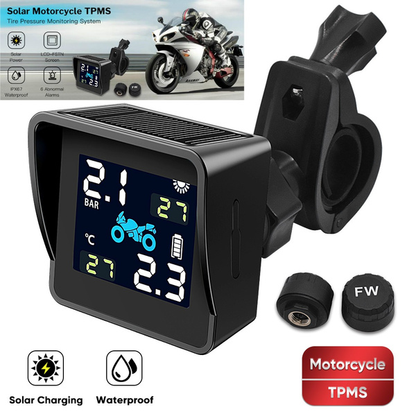 Motorcycle TPMS Moto Tire Pressure Monitoring System For Motorbike