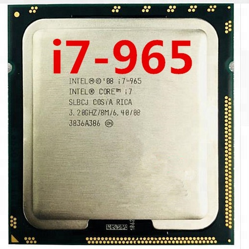 Intel Core i7-965 i7 965 3.2 GHz Quad-Core CPU Processor