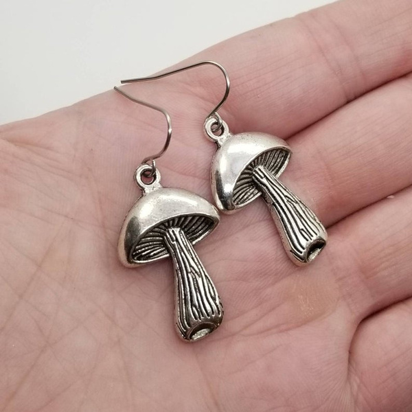 Magic mushroom online earrings