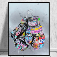 Wall Art, Home Decor, Posters, boxingglovesposter