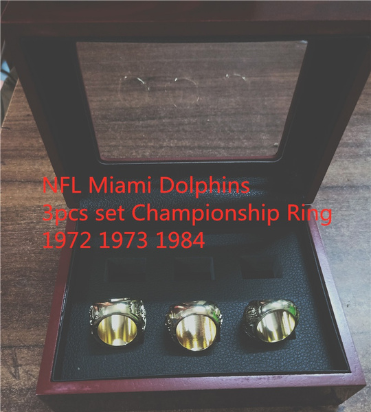 1973 Miami Dolphins Super Bowl Championship Ring 18k Heavy Gold