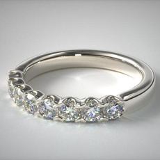 Sterling, DIAMOND, Jewelry, princessring