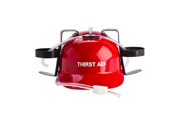 Drinking Helmet THIRST AID - Fun & Gags buy now in the shop Close Up GmbH