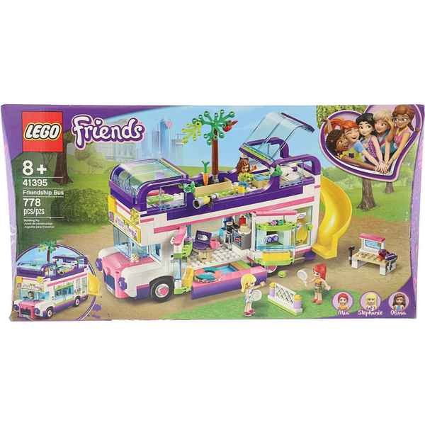 Lego Friends Friendship Bus Heartlake City Toy Playset 41395 Wish