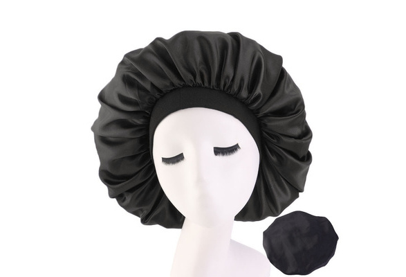 Satin Silk Bonnet Sleep Night Cap Head 