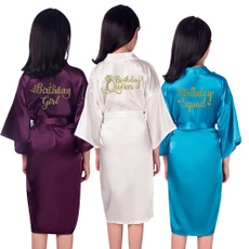 gowns, Robes, Bridal, Pure Color