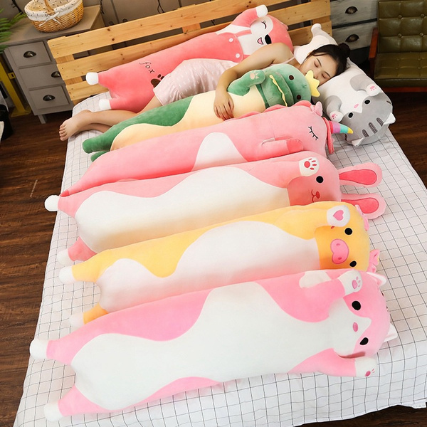 70/90cm Plush Animals Long Round Bolster Sleeping Friend Boys Girls Grown-up Bed Overnight Plushie Pillows | Wish 70/90cm Plush Animals Long Round Bolster Sleeping Friend Boys Girls Grown-up Bed Overnight Plushie Pillows | Wish