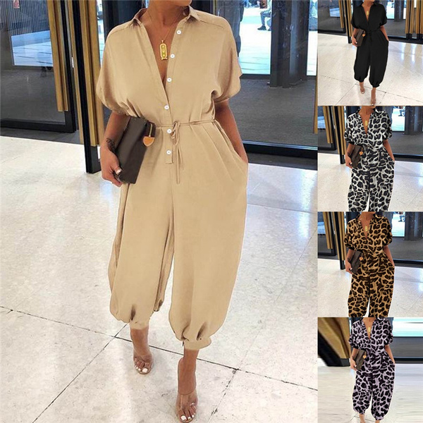 Women's Loose Retro Leopard Print 
