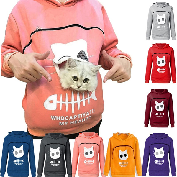 Wish hot sale cat hoodie