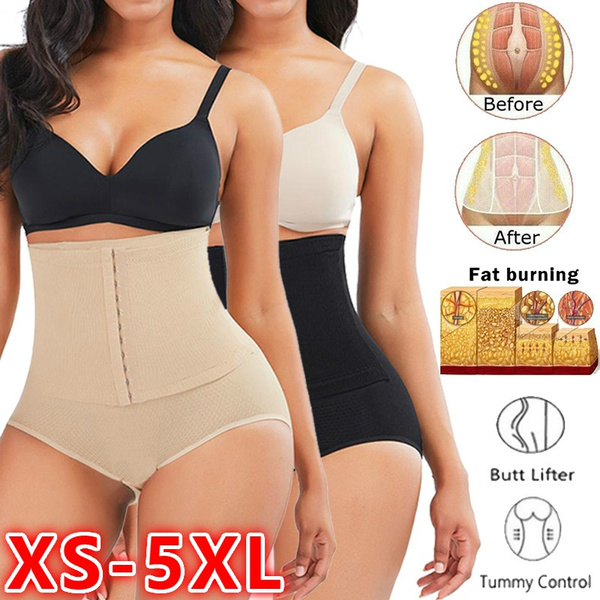 Plus Size XS-5XL Hot Sale Ultra Strong Shaping Panty Fat Burn Suit Waist  Trainer Seamless Invisible Women Slimming Full Body Shaper Tummy Control  Shapewear Underwear