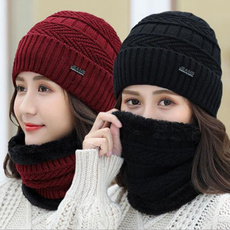Beanie, women scarf, velvet, Winter